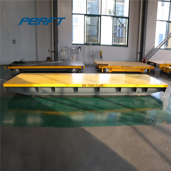 material transfer trolley for shipping trailer 10t